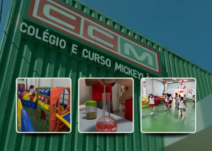 Espaços de aprendizagem e convivência do CCM